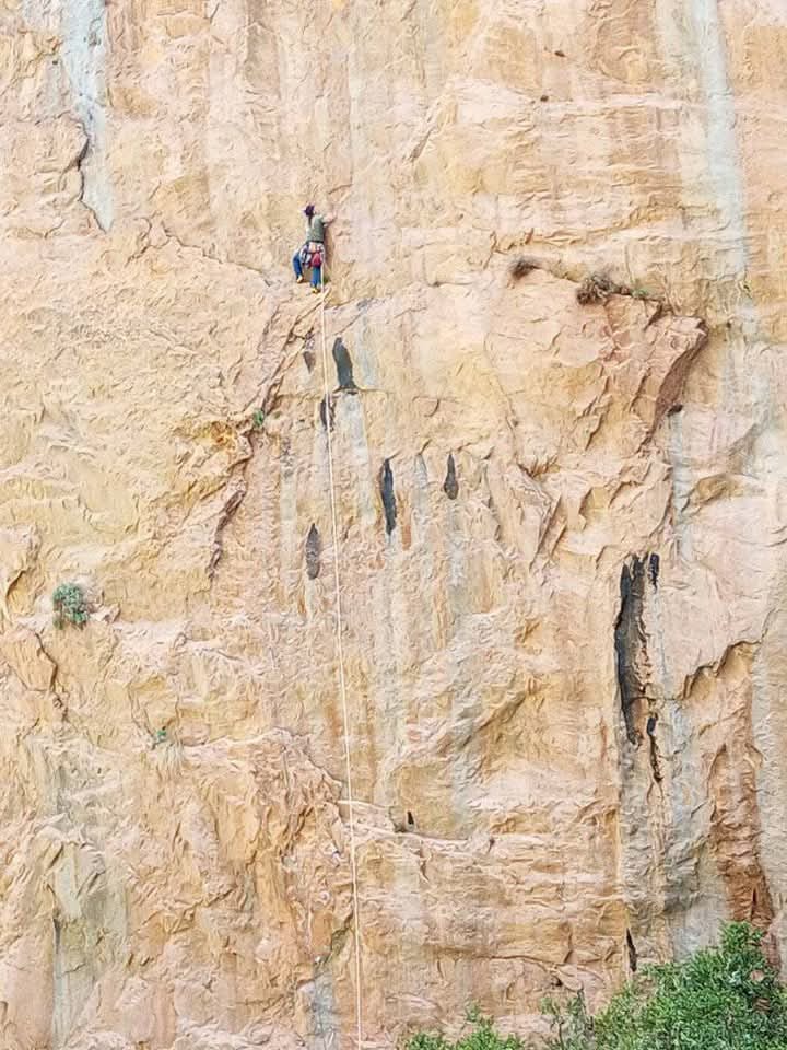 Rock climbing in Beni Mellal